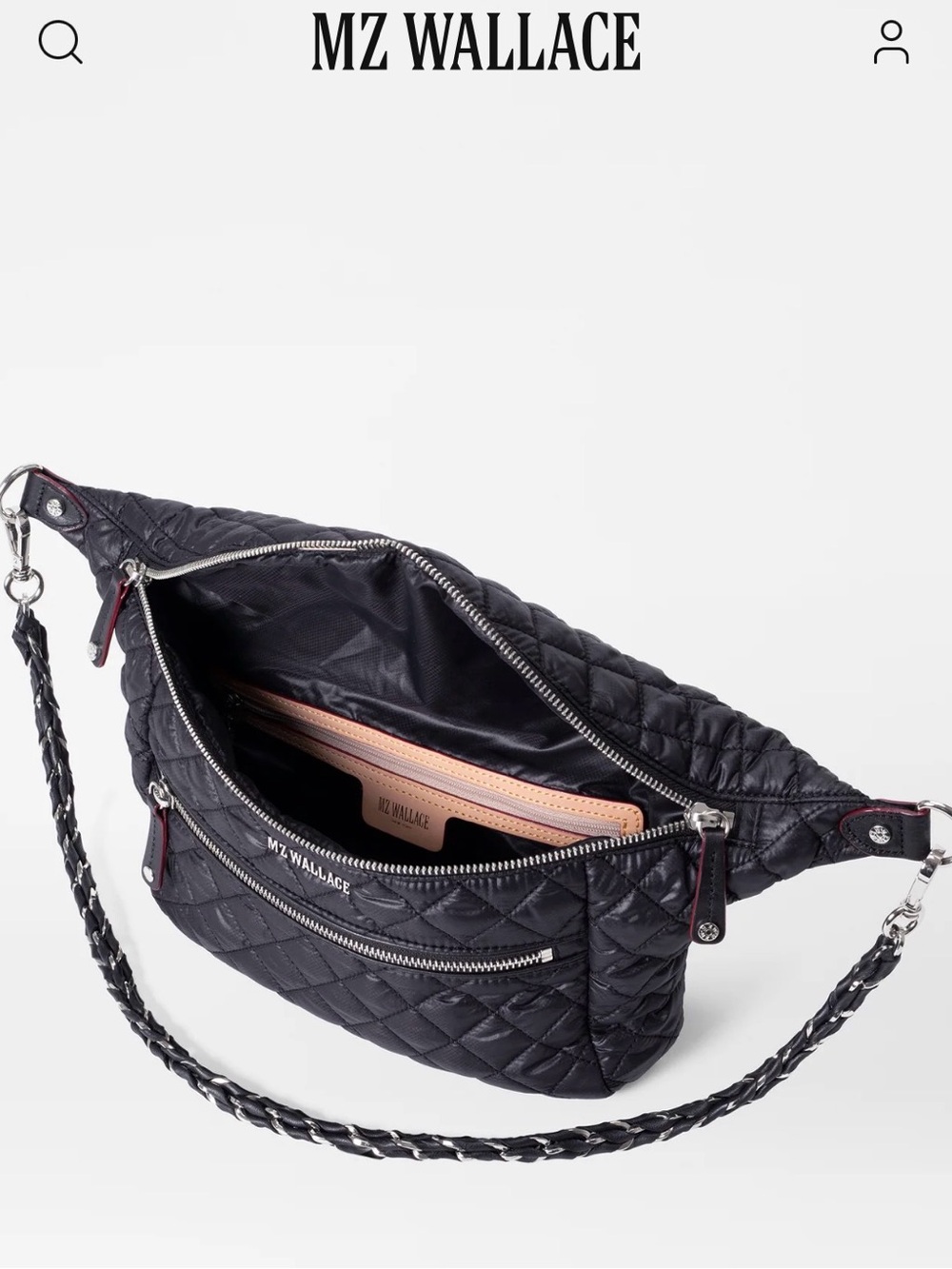 MZ Wallace Crosby Crossbody Sling Bag - Picture 2 of 6